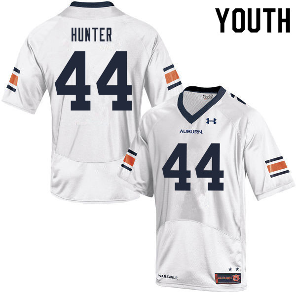 Youth Auburn Tigers #44 Lee Hunter White 2021 College Stitched Football Jersey